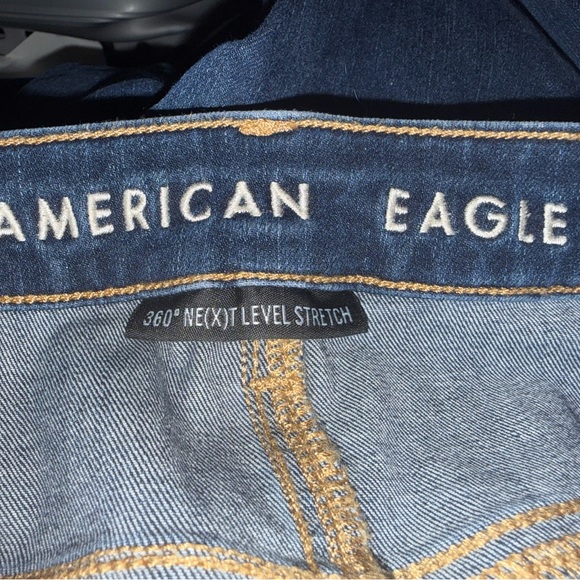 American Eagle Women’s Sz 8 Long Highest Rise Jegging Jeans - Picture 3 of 8